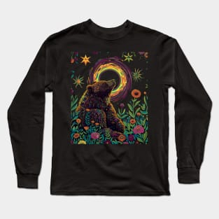 Grizzly Bear Symbol Long Sleeve T-Shirt